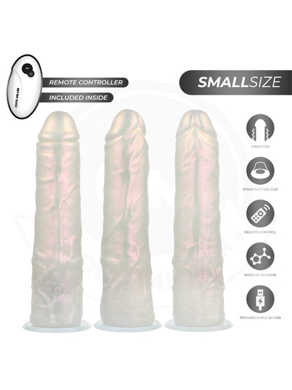 Cock Miller – Consolador de Silicona Hiperrealista – Vibración – Control Remoto – 19,5 cm