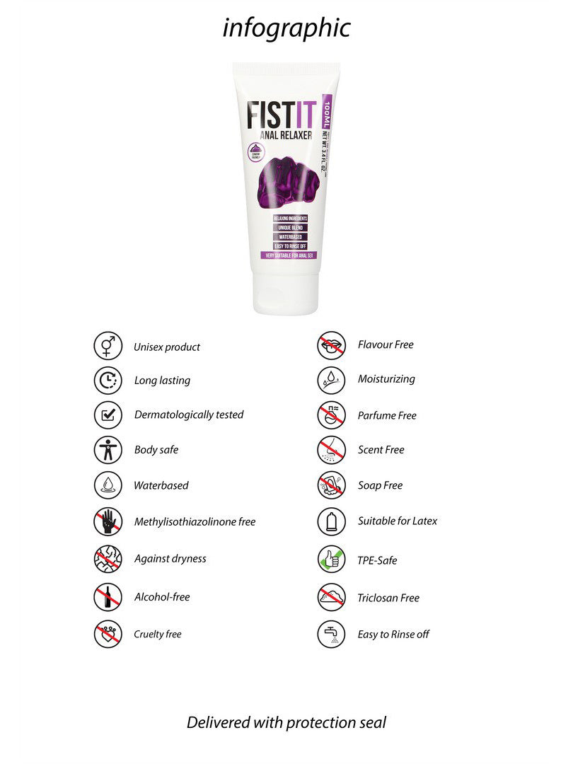 FIST IT Anal Relaxer 100ML – Water-Based Intimate Lubricant