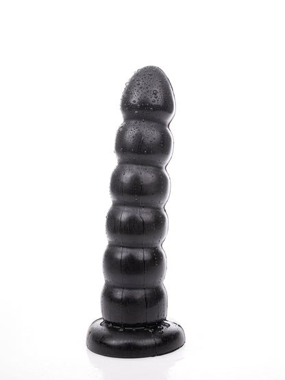 Hung System - Black PVC Anal Plug Yoo-hoo 27 cm