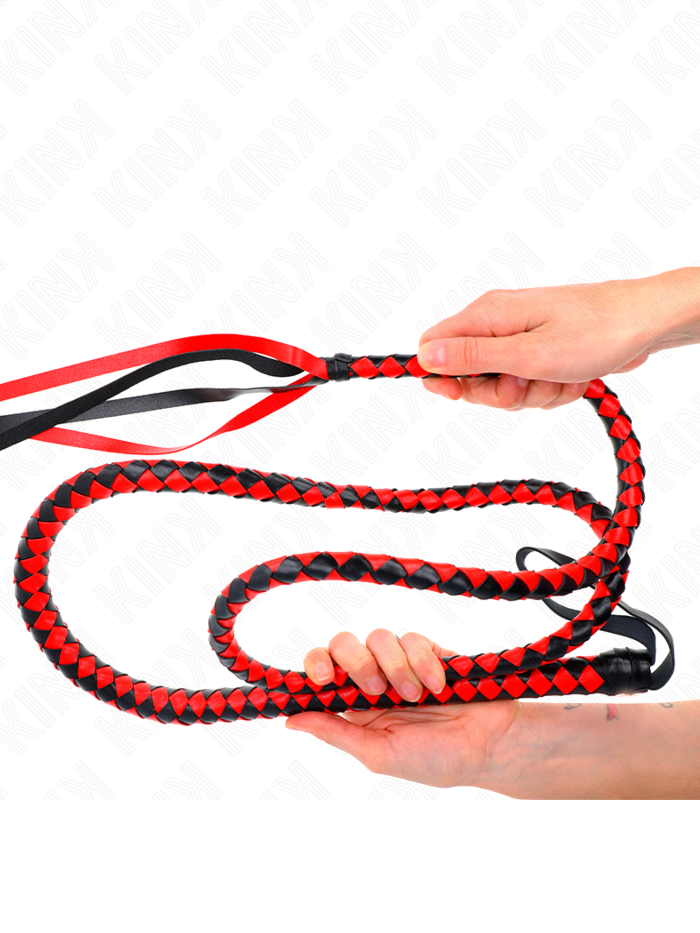 KINK - Red Long Snake Whip 210cm