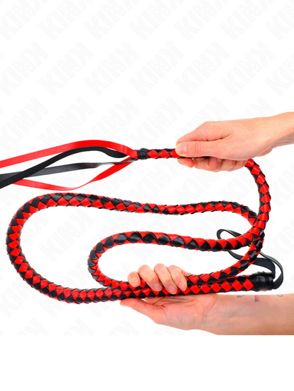 KINK - Red Long Snake Whip 210cm
