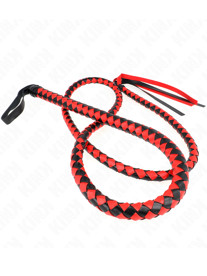 KINK - Red Long Snake Whip 210cm