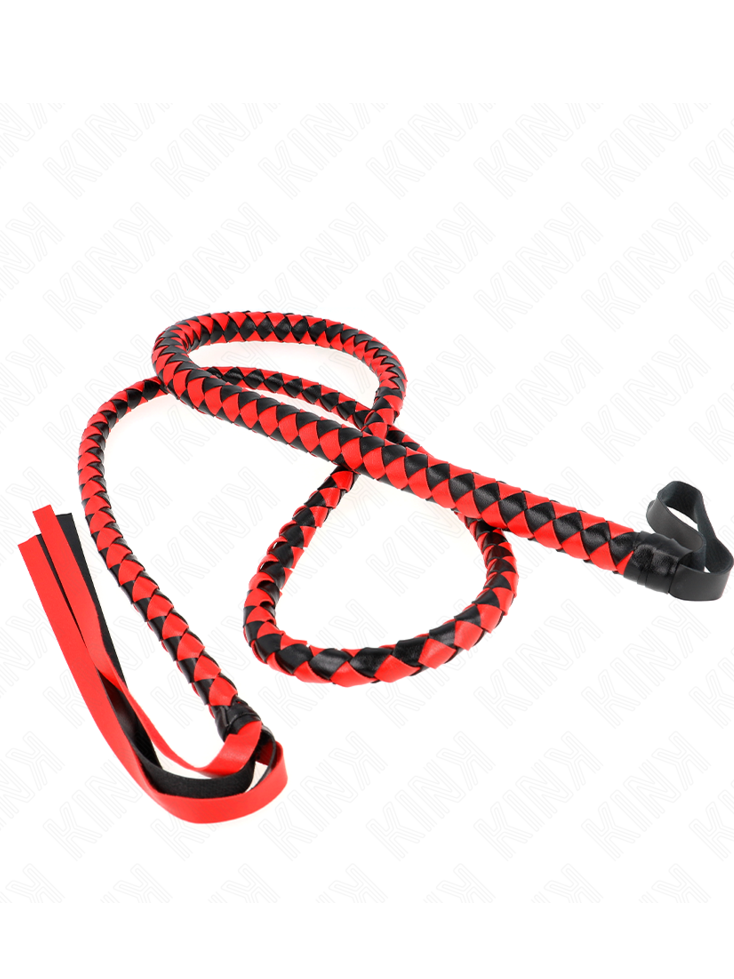 KINK - Red Long Snake Whip 210cm