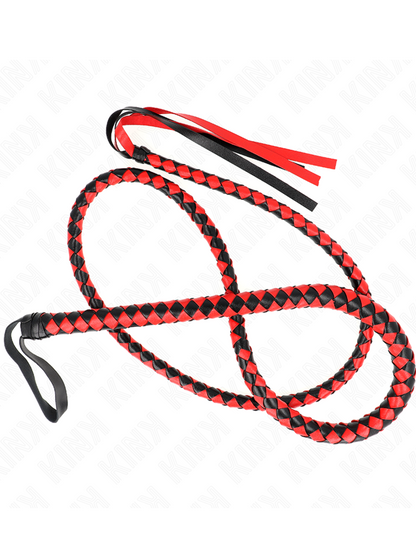 KINK - Red Long Snake Whip 210cm