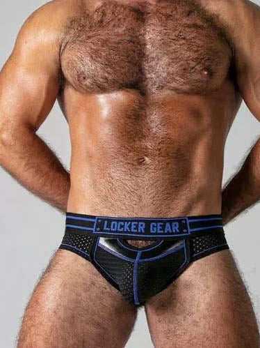 LOCKER GEAR - Open Front Bottomless Brief