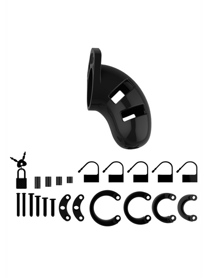 ManCage - Chastity Cage Model 01- 3.5" / 9 cm Black