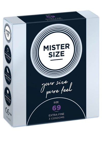 Mister Size - Condoms 69 mm – 3 Pcs