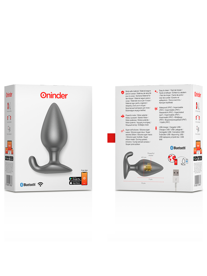 Oninder - Rio Anal Plug Vibrator RABO DE TORO Oninder - Rio Anal Plug Vibrator RABO DE TORO