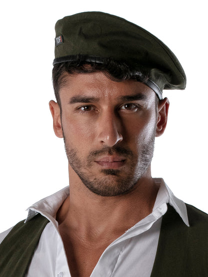 Tof Paris - Reversible Beret White and Khaki