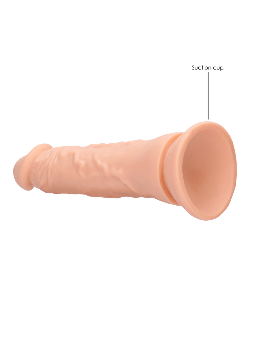 RealRock - Realistic Dong without Balls with Suction Cup Flash 7" / 17 cm