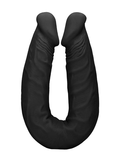 RealRock - Realistic Double Dong Black - 18" / 46 cm