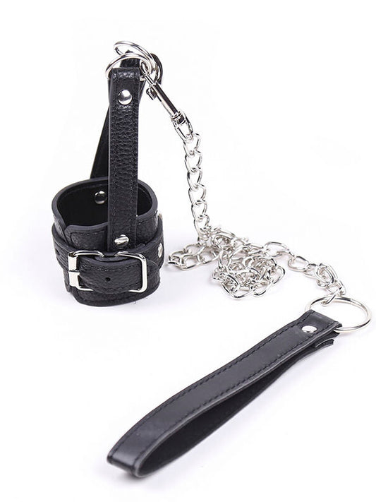 Ohmama - Fetish Ball Stretcher with Leash