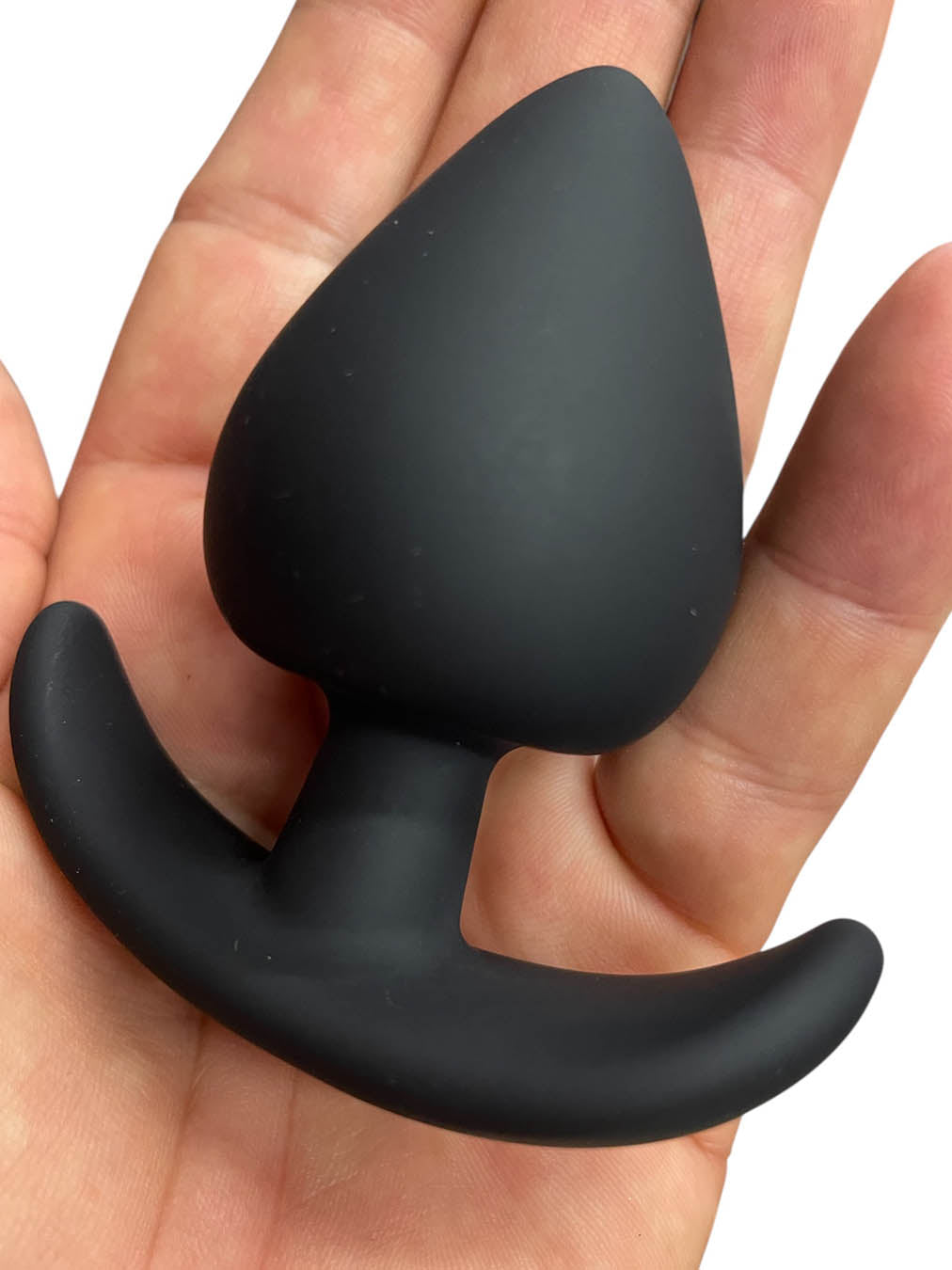 Rabo De Toro – Analplug aus Silikon mit Ankerbasis, MITTEL