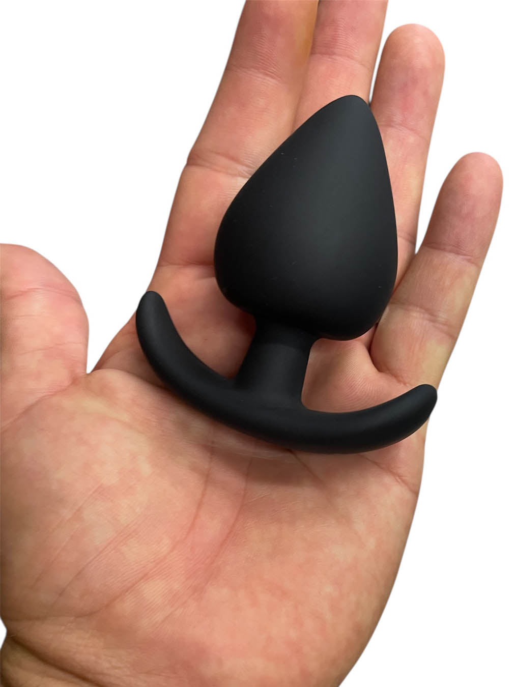 Rabo De Toro – Analplug aus Silikon mit Ankerbasis, MITTEL