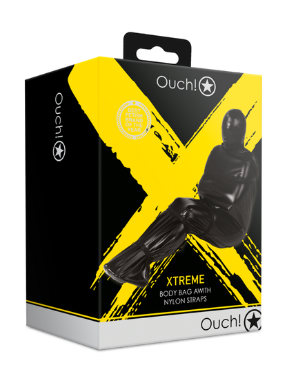 Ouch! - Body Bag with Nylon Straps - Black
