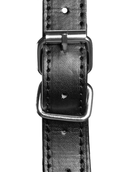 Ouch! - Lace-up Full Sleeve Arm Restraint - Black