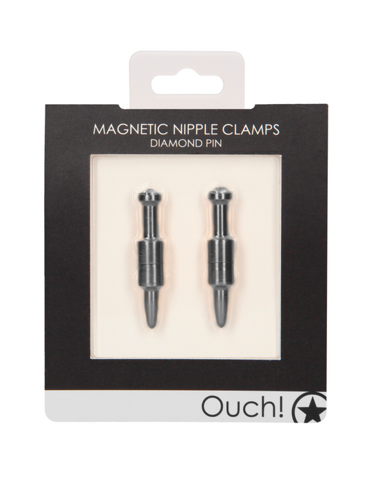 Ouch! - Magnetic Nipple Clamps Diamond Pin