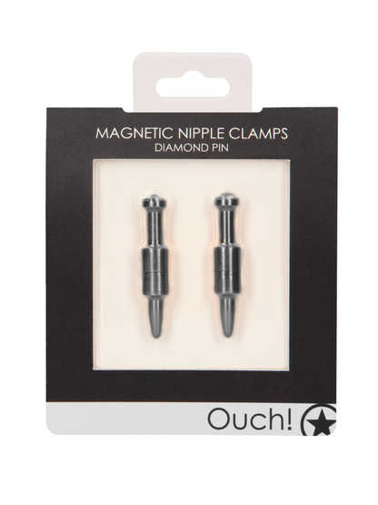 Ouch! - Magnetic Nipple Clamps Diamond Pin