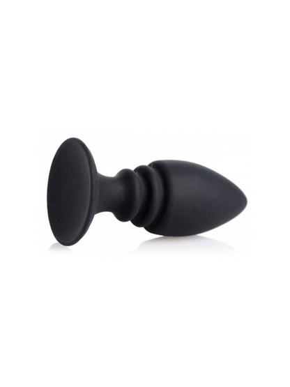 Strict - Male Cock Ring Harness with Silicone Anal Plug