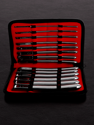 Triune - Urethral Sounding Single End Dilator 14-Piece Set
