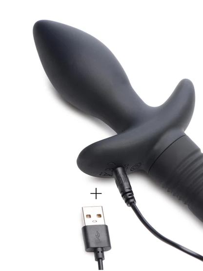 XR Brands - Waggerz 14X Wagging and Vibrating Puppy Tail Anal Plug