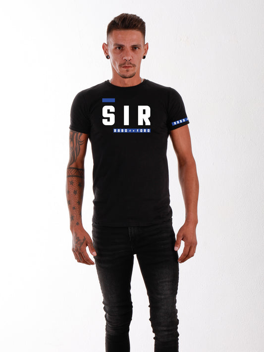 SIR - Black T-Shirt with Hanky Code details