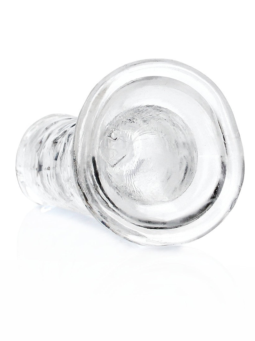 RealRock - Crystal Clear Realistic Dildo without Balls - 9" / 23 cm