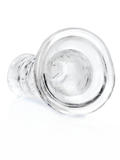 RealRock - Crystal Clear Realistic Dildo without Balls - 9" / 23 cm