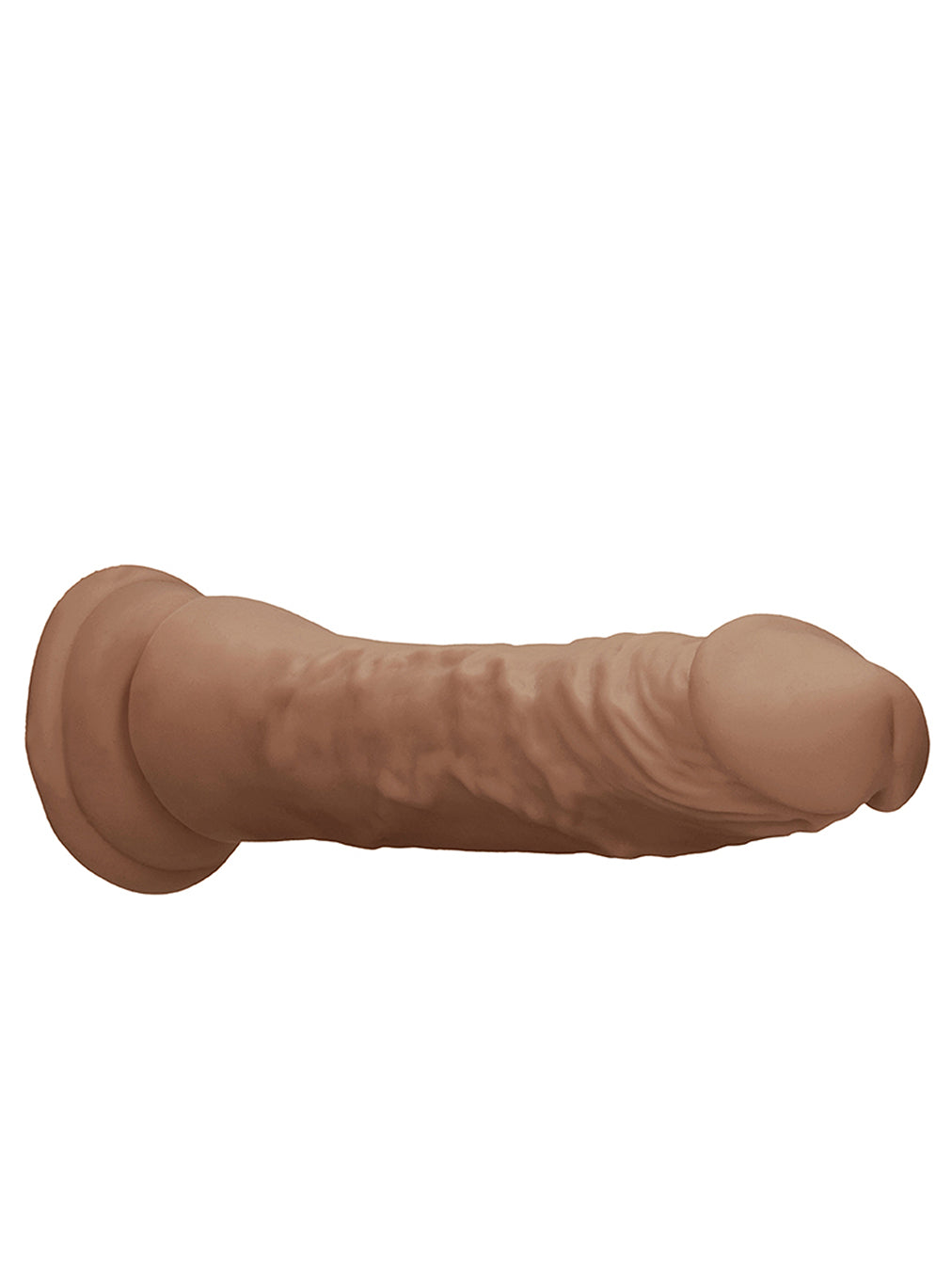 RealRock - Realistic Dong without Balls with Suction Cup Tan 8" / 20 cm