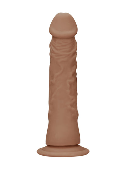 RealRock - Realistic Dong without Balls with Suction Cup Tan 8" / 20 cm