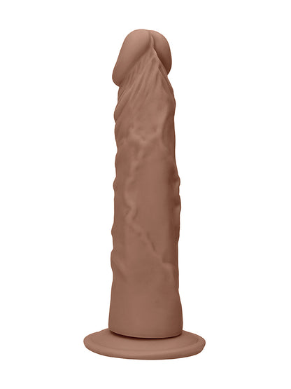 RealRock - Realistic Dong without Balls with Suction Cup Tan 8" / 20 cm