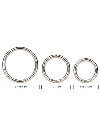 CalExotics - Silver Ring - 3 Piece Set