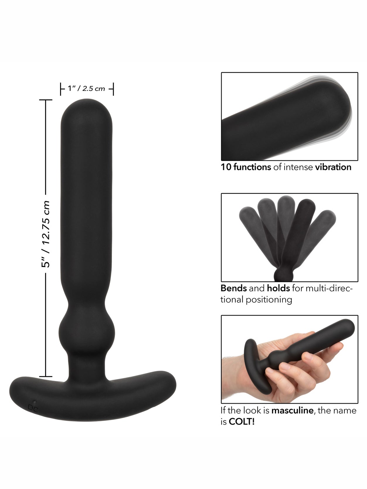 Calexotics - Colt Rechargeable Large Anal-T