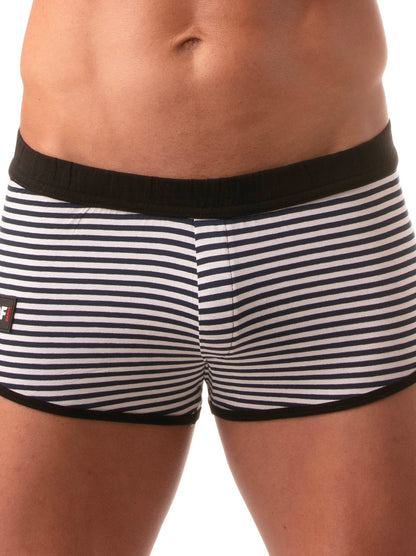 Tof Paris Sailor Mini-Shorts - Black