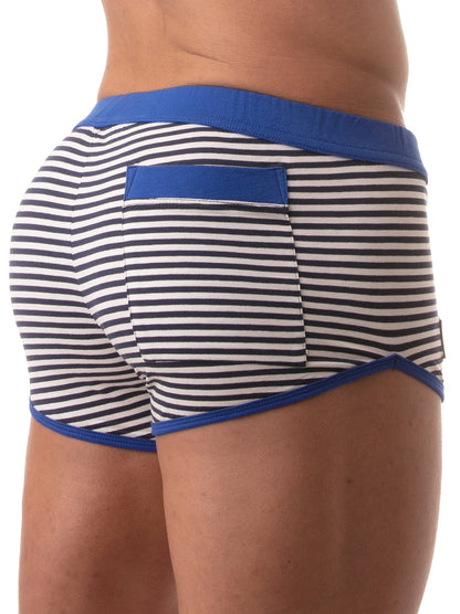 Tof Paris Sailor Mini-Shorts - Blue