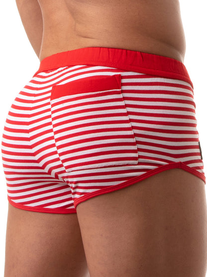 Tof Paris Sailor Mini-Shorts - Red