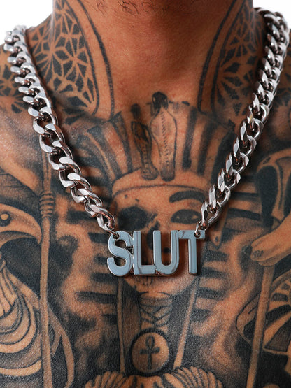 Rabo de Toro - SLUT Fetish Chain with Clasp