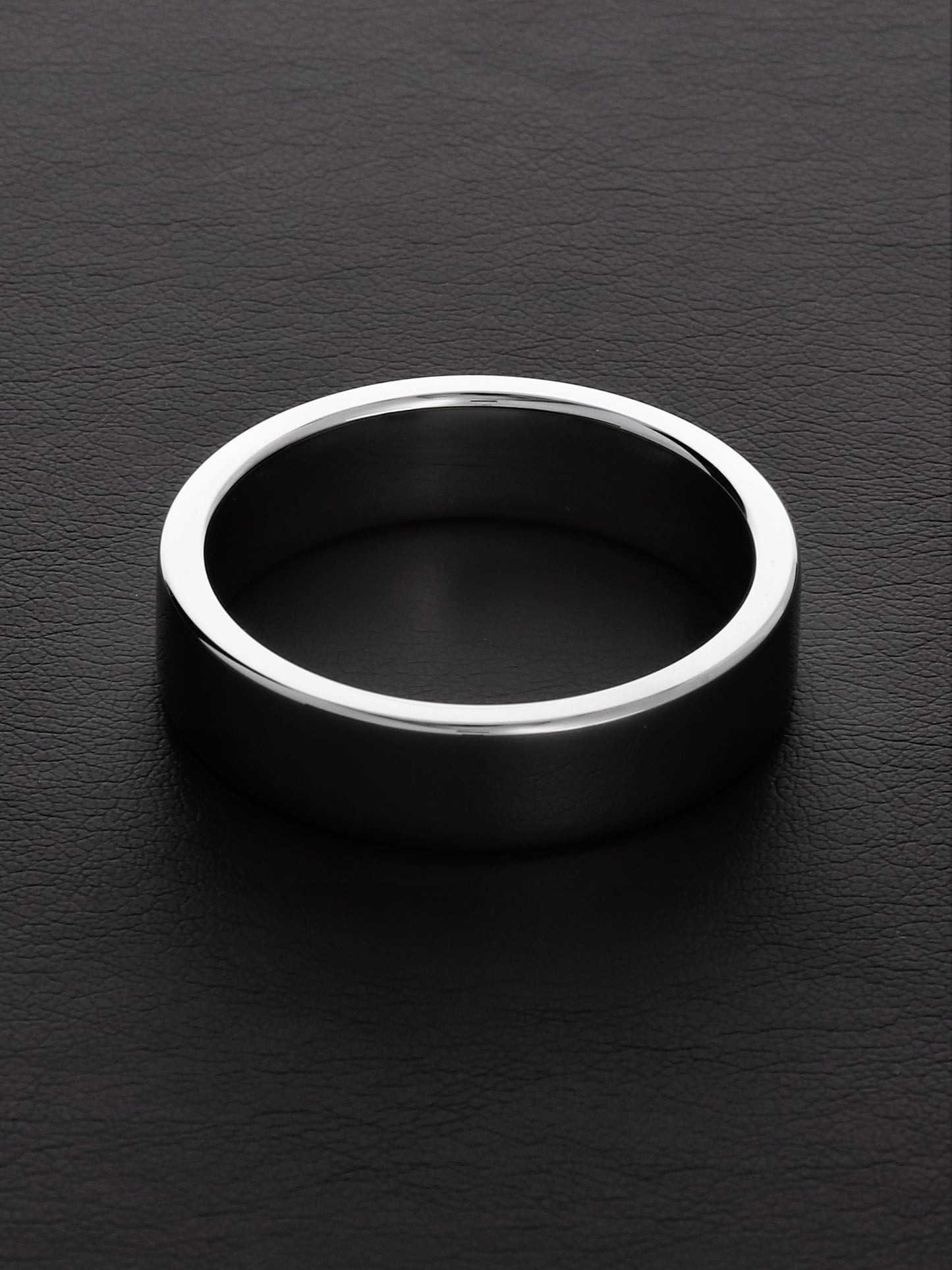 Triune - Cockring de acero Flat 12 x 57.5 mm