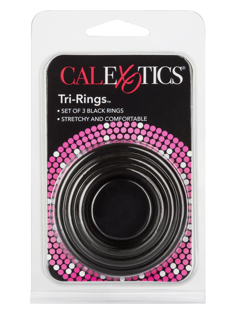 CalExotics - Tri-Rings™ - Black