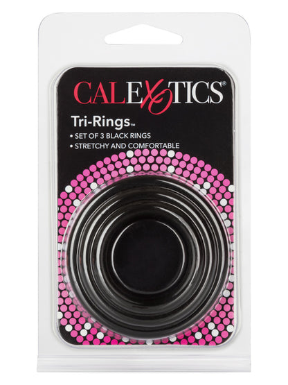 CalExotics - Tri-Rings™ - Black