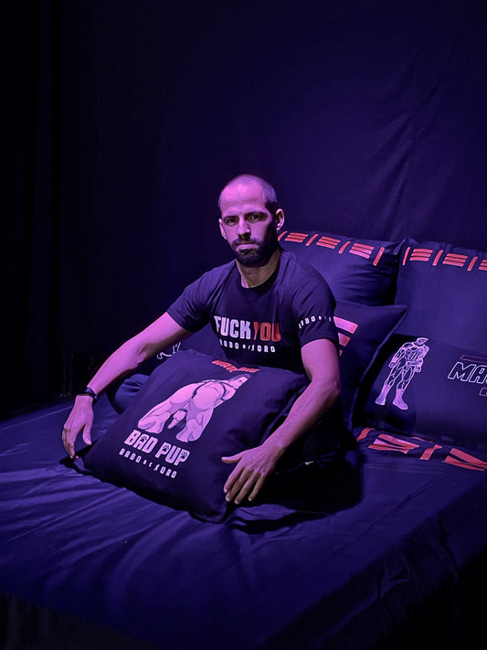 Rabo DeToro - NSFW Warning Bad PUP - Funda de Cojín BDSM 