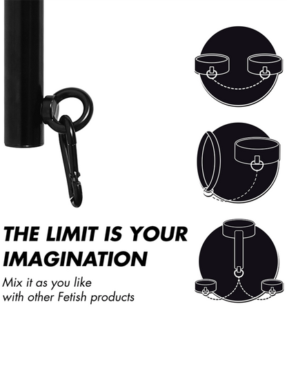 Fetish Submissive Bondage - Adjustable Separator Bar 4 Pieces
