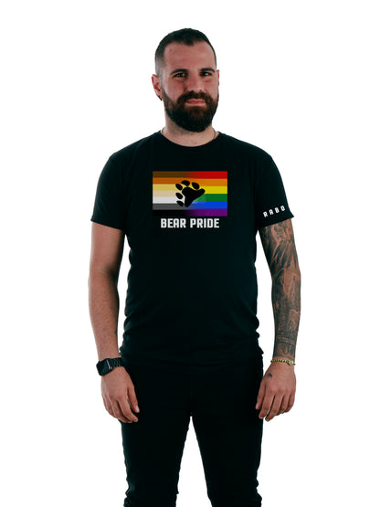 Rabo De Toro - Camiseta Negra BEAR PRIDE (ORGULLO OSOS)
