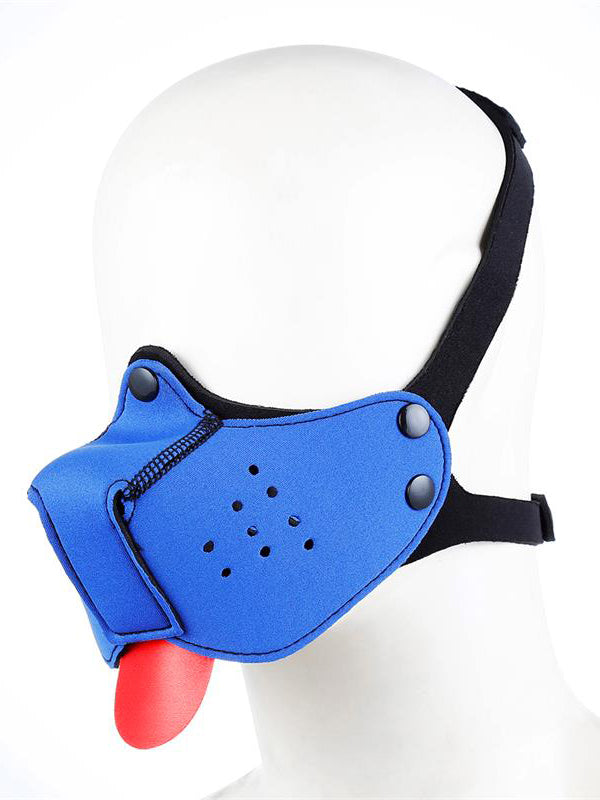 A-Gusto - Adjustable Neoprene Dog Muzzle Blue