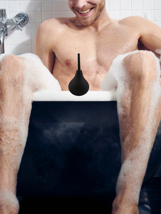 BASIX TOYS - Pear Anal Douche Black M - 160 ml