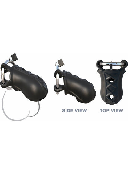 Fantasy C-Ringz Extreme Silicone Cock Blocker Black