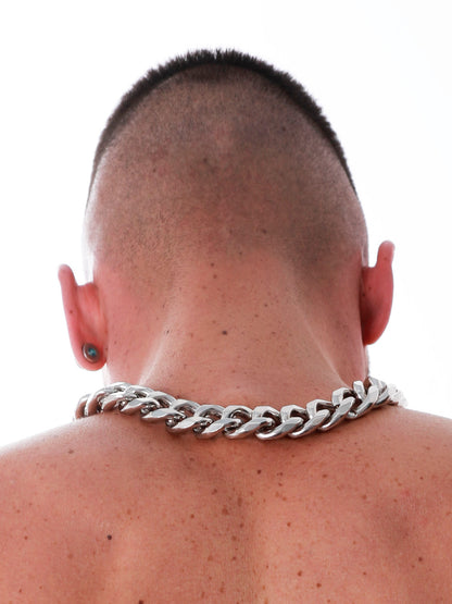 Rabo de Toro - SLAVE Thick Fetish Chain with Padlock