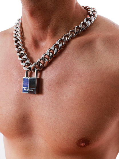 Rabo de Toro - SLAVE Thick Fetish Chain with Padlock
