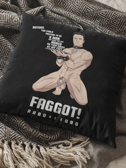Rabo De Toro – FAGGOT  – Husă de Pernă BDSM