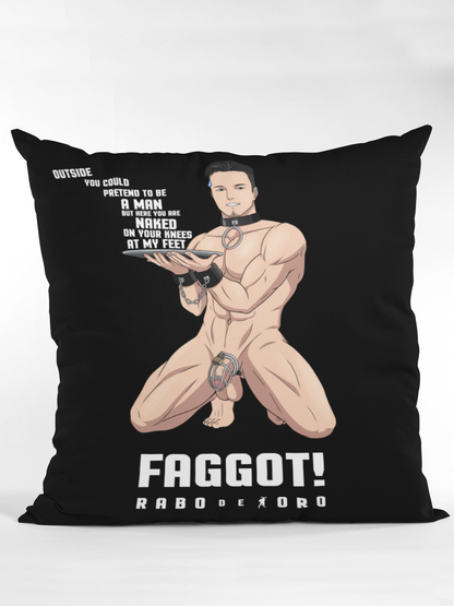 Rabo De Toro – FAGGOT  – Husă de Pernă BDSM